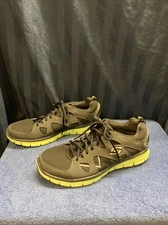 Skechers Sport SN51197 Size 9.5 Black & Lime Sneakers           F6