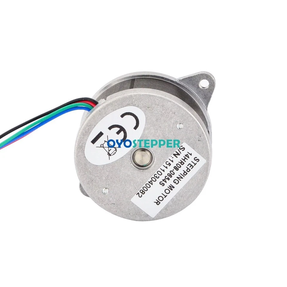 Small Round Nema 14 Stepper Motor 0.9deg 8Ncm Φ36x20mm Φ5mm CNC 3D Printer D-cut - Image 2 of 4