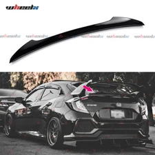 Glossy Black Rear Trunk Spoiler Wing For 2016-2021 Honda Civic Hatchback Type-R
