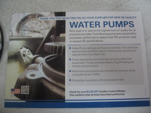 Water Pump for Cummins L10E M11 ISM. Excel# 181821E Ref# 3803403 3882670 2882144 - Picture 8 of 13