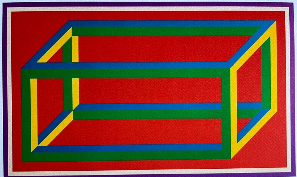 Litografia Sol Lewitt certificado de autenticidade Museu Guggenheim numerada a lápis - Donald Judd - Imagem 3 de 4