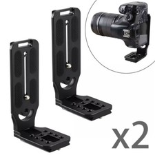 2pcs For DSLR Camera L Bracket Tripod Quick Release Plate Stabilizer Tripod new