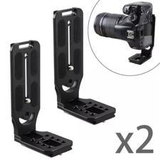 2pcs For DSLR Camera L Bracket Tripod Quick Release Plate Stabilizer Tripod new