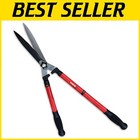 Ergonomic Extendable Hedge Clippers with Precision Wavy Blade & Shock Absorbers