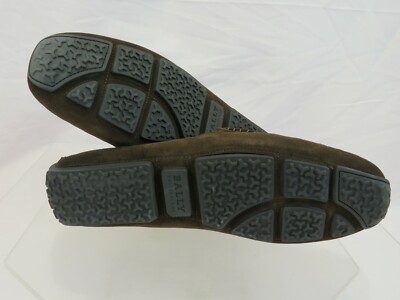 Bally Pearce Grey Suede Loafers Bally Suede Loafers products for sale | eBay main image 3