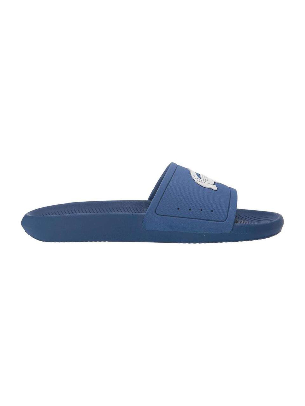 Мужские синие сандалии-слипоны LACOSTE Croco 2.0 с открытым носком на подкладке, 9 М