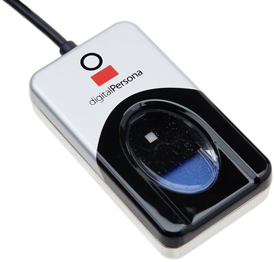 DigitalPersona U.are.U 4500 Fingerprint Reader USB Security Device 512 dpi