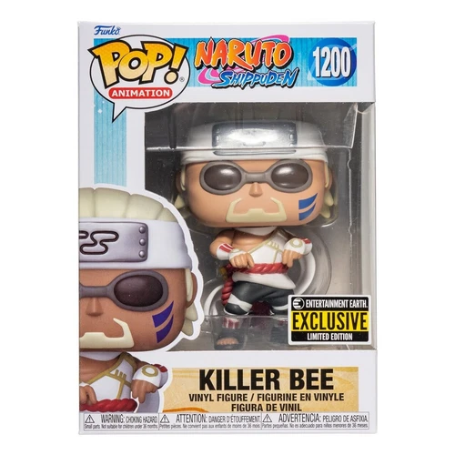 Funko POP! Naruto Shippuden Killer Bee Vinyl Figure EE Exclusive Brand NEW