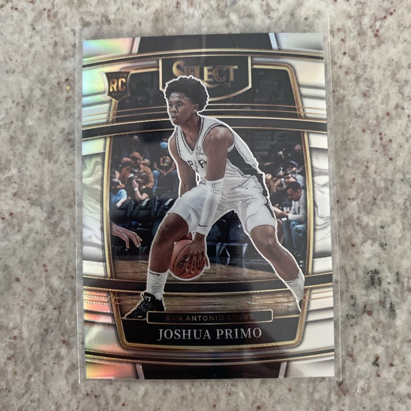 2021-22 Panini Select Joshua Primo RC Silver Prizm #68 Concourse Rookie