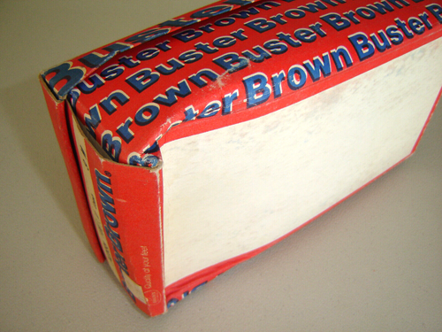 Vintage Buster braune "Bommel" Saddle Back Wildleder Leder Schuhe Größe 9 M Neu im Karton - Bild 8 von 8