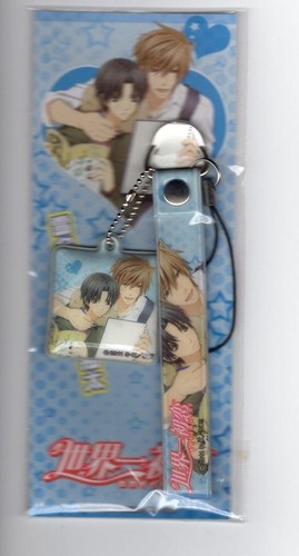 keychain strap Sekai Ichi Hatsukoi Sekaiichi anime Kisa Shouta Yukina Kou - Picture 7 of 8