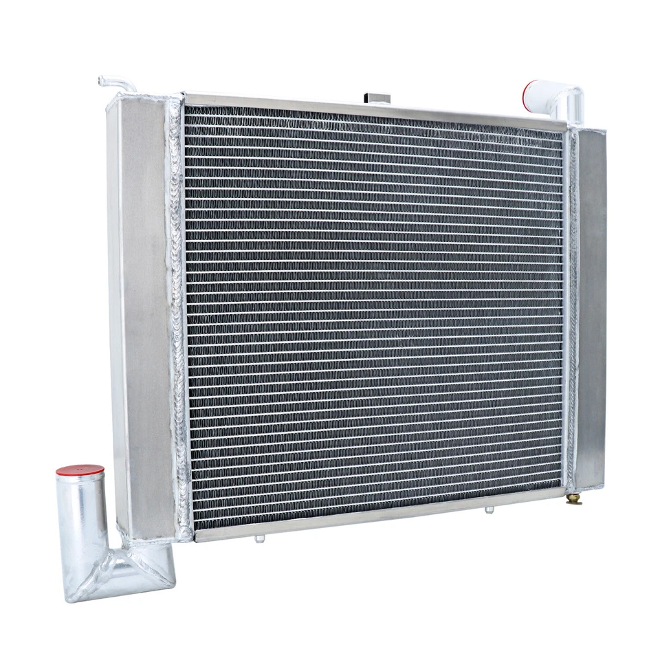 Radiador de aluminio de 4 filas para Chevrolet Corvette 63-72 5,3 L 5,4 L 5,7 L V8 Foto 3 de 4