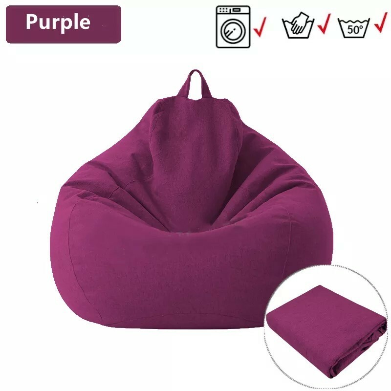 Bean Bag Chair Bags Large Cover Seat Sofa Lazy Couch Lounger