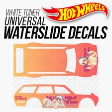 1/64 ANIME SUPER SONICO Itasha Custom Universal WaterSlide Decal for Hot