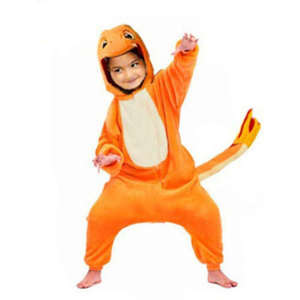 Halloween Costume Pokemon Charmander Onesie Charmander - Main Image