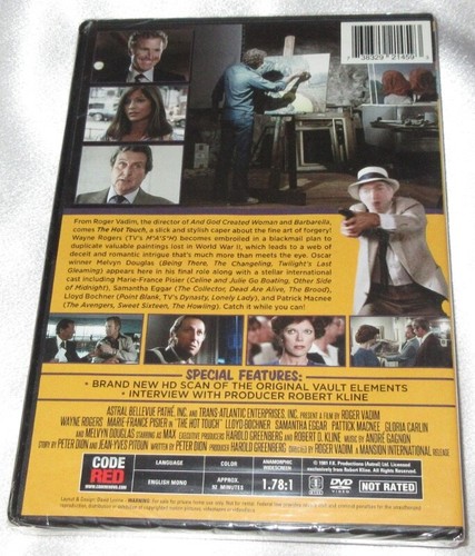 The Hot Touch (1981) DVD (New) Code Red Roger Vadim Wayne Rogers Samantha Eggar - Picture 2 of 2