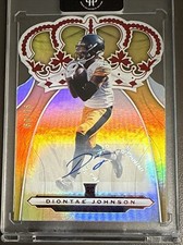 Diontae Johnson 2019 Panini Chronicles Crown Royale Red RC Auto /75 #CR-20