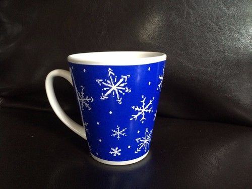 Stoneware Snowflakes Christmas Holiday Coffee Mug - Picture 3 of 8