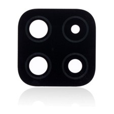 For Samsung Galaxy A22 A226F Replacement Rear Camera Lens With Adhesive (Black)