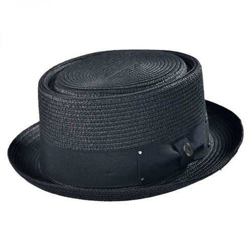 Jaxon Hats Toyo Straw Braid Pork Pie Hat - 第 1/21 張圖片
