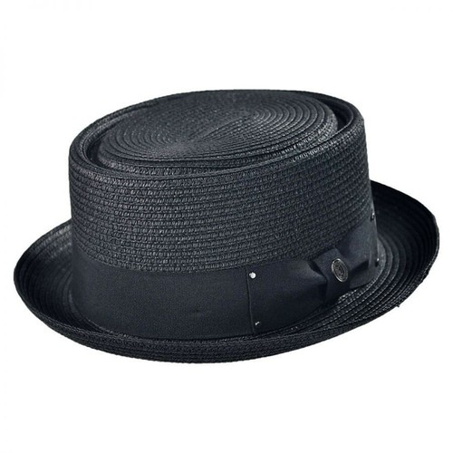 Jaxon Hats Toyo Straw Braid Pork Pie Hat - Picture 1 of 21