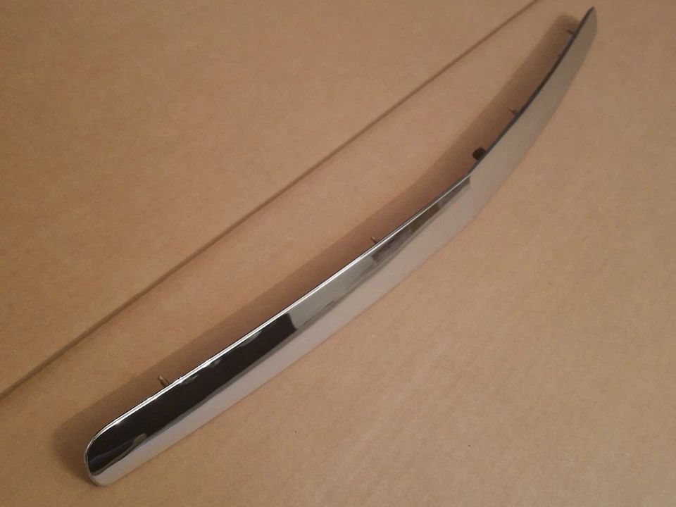 подходит для ACURA TL 2004-2008 годов выпуска решетка капота передний бампер верхняя хромированная отделка молдинг НОВАЯ - Изображение 3 из 4