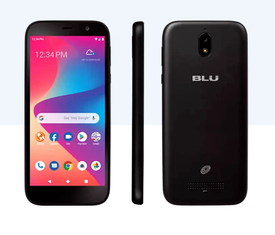 Tracfone BLU View 2 - B131DL - 32GB - Black - Prepaid Smartphone - Image 3 of 3