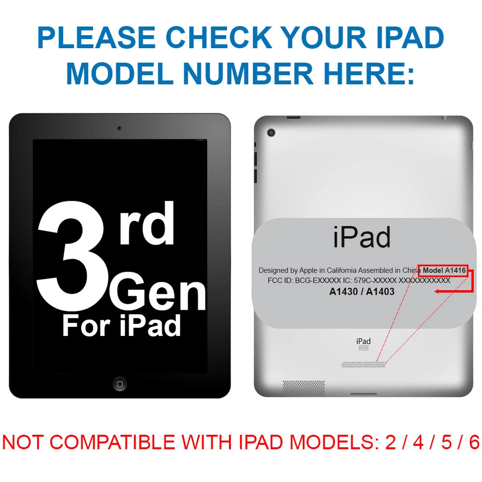 Digitalizador Para iPad 3 2012 Blanco Pantalla táctil frontal incl. Kit de htas. - Imagen 3 de 4