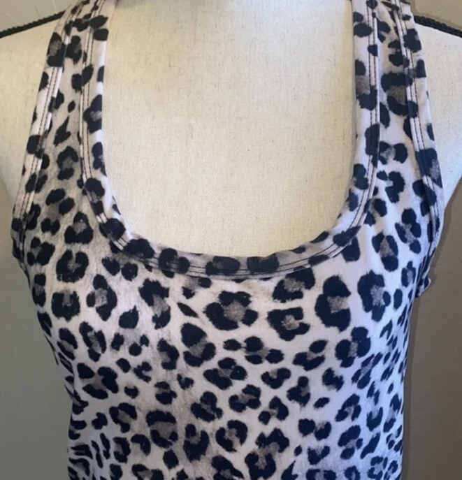 Evolution and Creation leopard print workout top - image 4