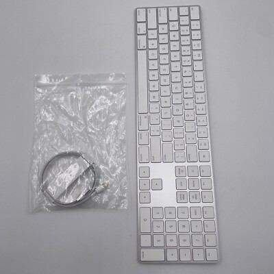 Apple Magic Keyboard with Numeric Keypad Wireless Rechargeable A1843