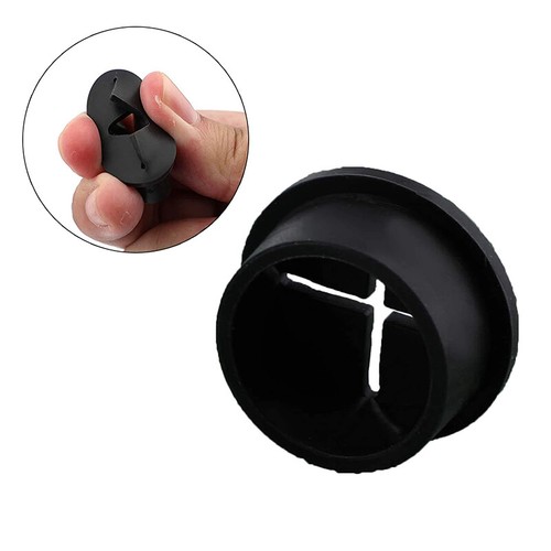 PC Computer Desk Silicone Grommet Table Cable Tidy Wire Organizer Hole Cover New - Picture 21 of 21