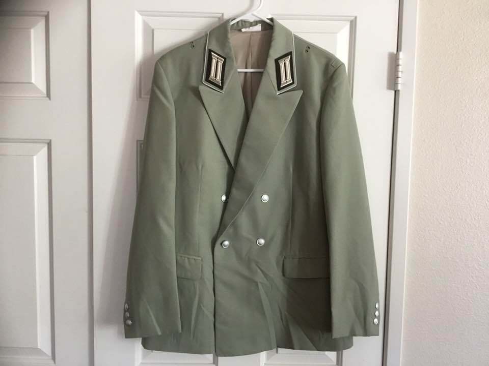 East German NVA Officer's Gala Dress Uniform Tunics LaSK, LSK ...
