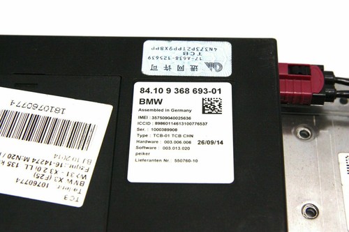 BMW Telematics control unit China 9362852 F-Series - Picture 5 of 7