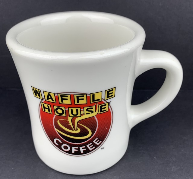 Waffle House Coffee Mug, Art Deco Logo Print Mug B65 eBay