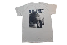 Junk Food Mens Whitney Houston White Shirt New XL