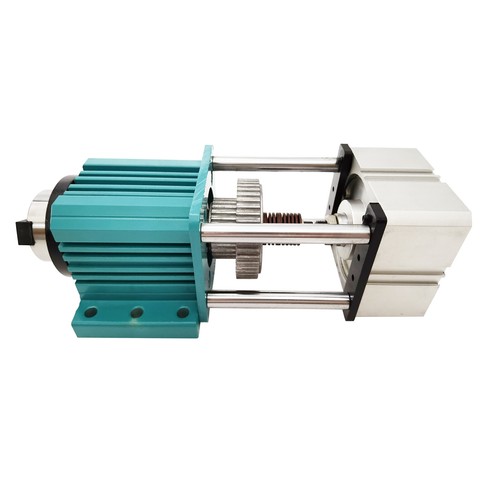 Cilindro mandrino non motorizzato pneumatico semiautomatico cambio utensile mandrino BT30 - Foto 2 di 20