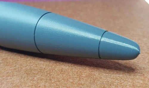 single Replica 40mm Bofors L70 Projectile shell. Unpainted and 3D printed. - Imagen 4 de 4