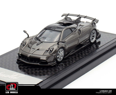 LCD 1/64 Pagani Imola Coupe (Grey color) New Sealed