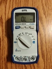 PRE-OWNED UEi UTLDM2 DIGITAL MULTIMETER ONLY, NO CASE!