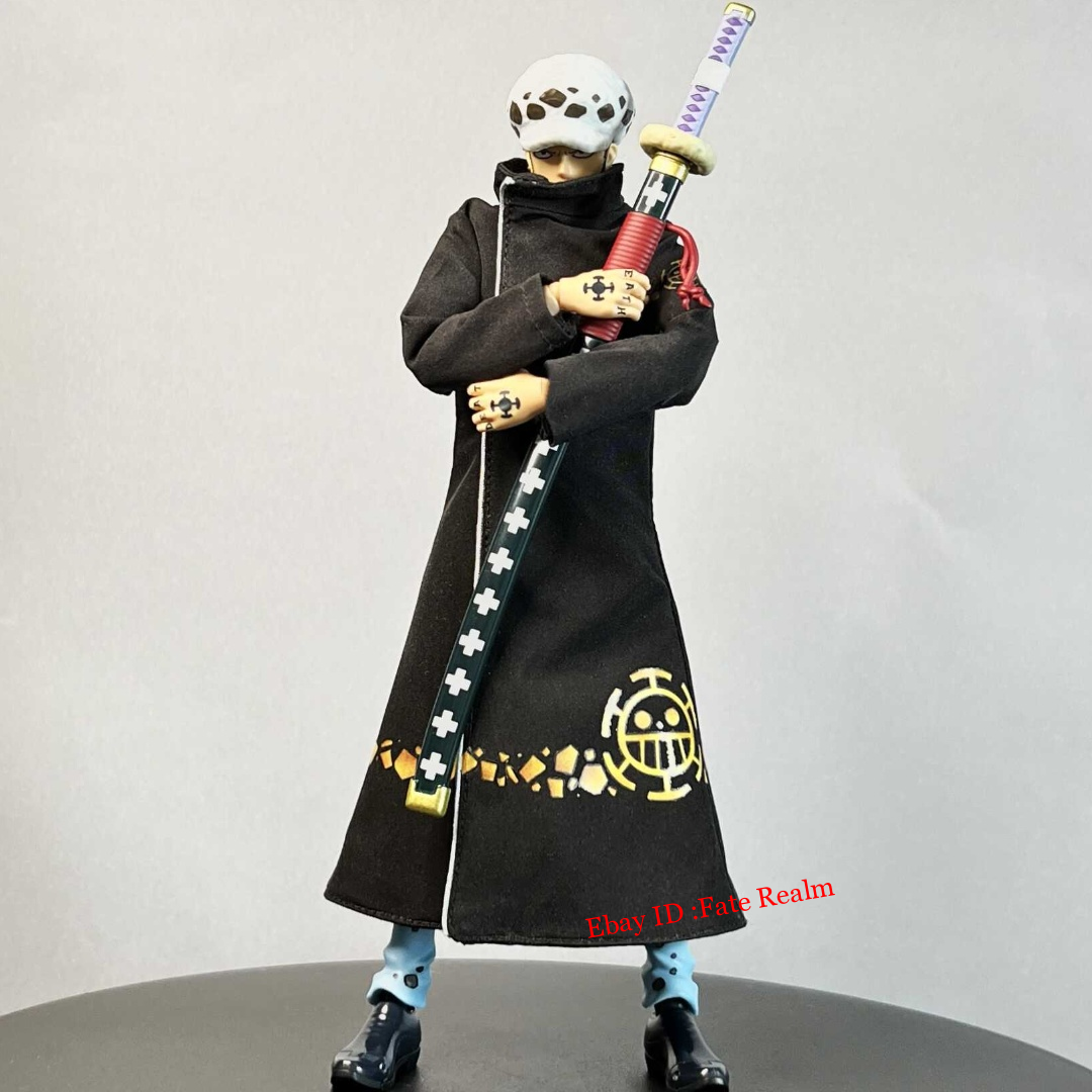 1/12 Custom Wired Coat For 6'' ONE PIECE Trafalgar Law 1/12 Custom Wired Coat For 6'' ONE PIECE Trafalgar Law