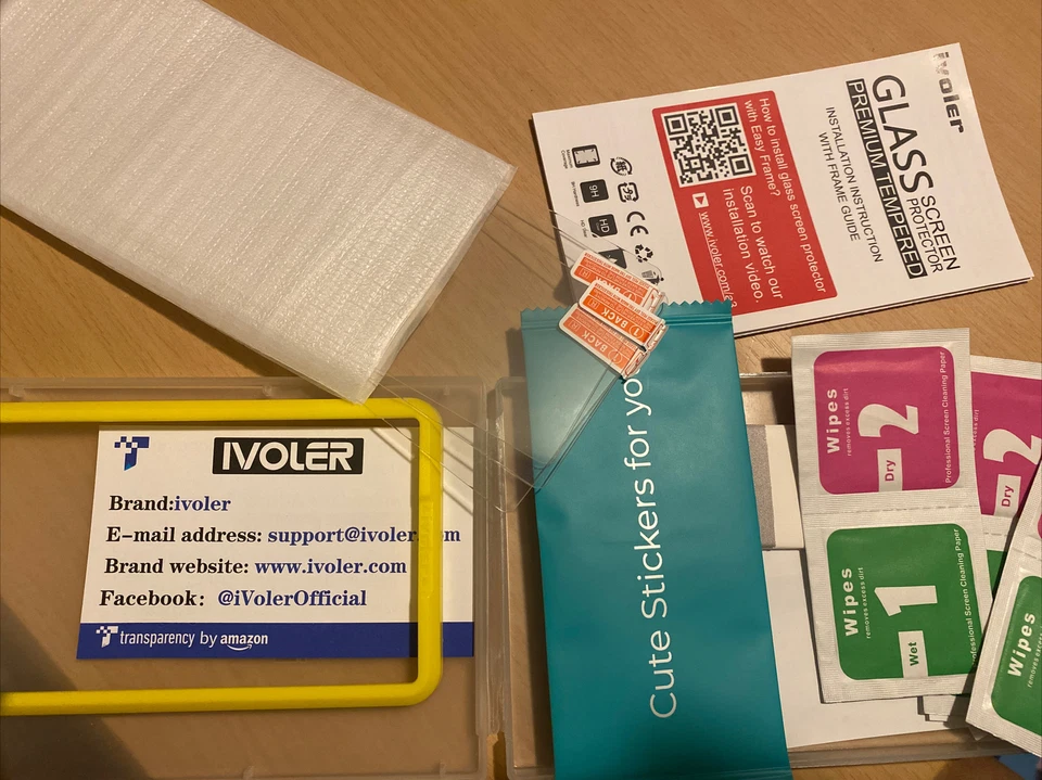 Ivoler 3 Pack Tempered Glass Screen Protector Designed for Google Pixel 7 5G New - Image 4 of 4