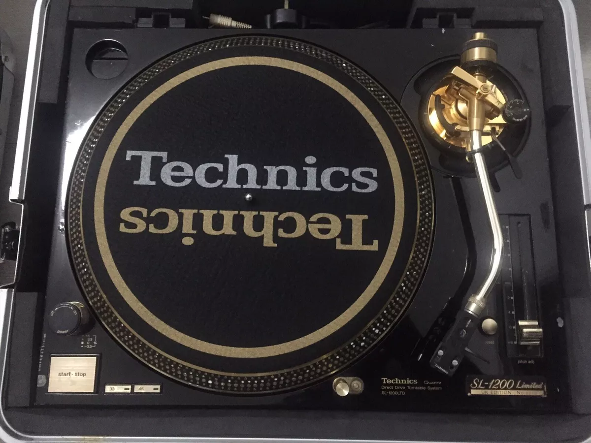 Technics SL-1200 LTD Gold Limited Edition DJ Turntables [Fully Serviced]