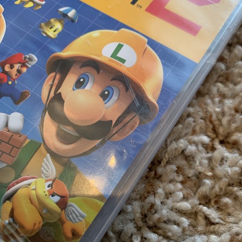 Empty Replacement Case & Artwork ONLY! Super Mario Maker 2 - Nintendo Switch - Picture 10 of 11