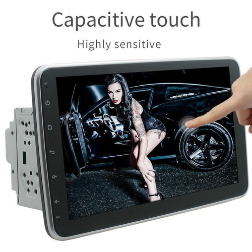 2DIN Rotatable 10.1'' Android 12 Touch Screen Car Stereo Radio GPS Wifi Tablet - Picture 9 of 12