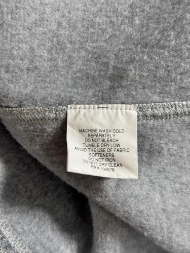 Vineyard Vines Fleece Vest Unisex Kids Sz L (16) Gray Whale Beach Full Zip - Picture 5 of 6