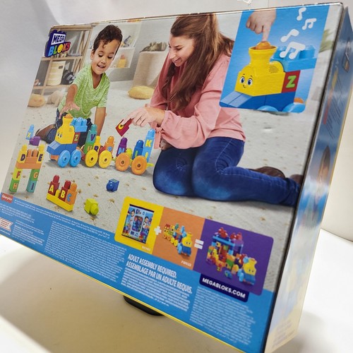 Mega Bloks ABC Musical Train with 50 Pieces and Sound from Fisher-Price. - Picture 10 of 20