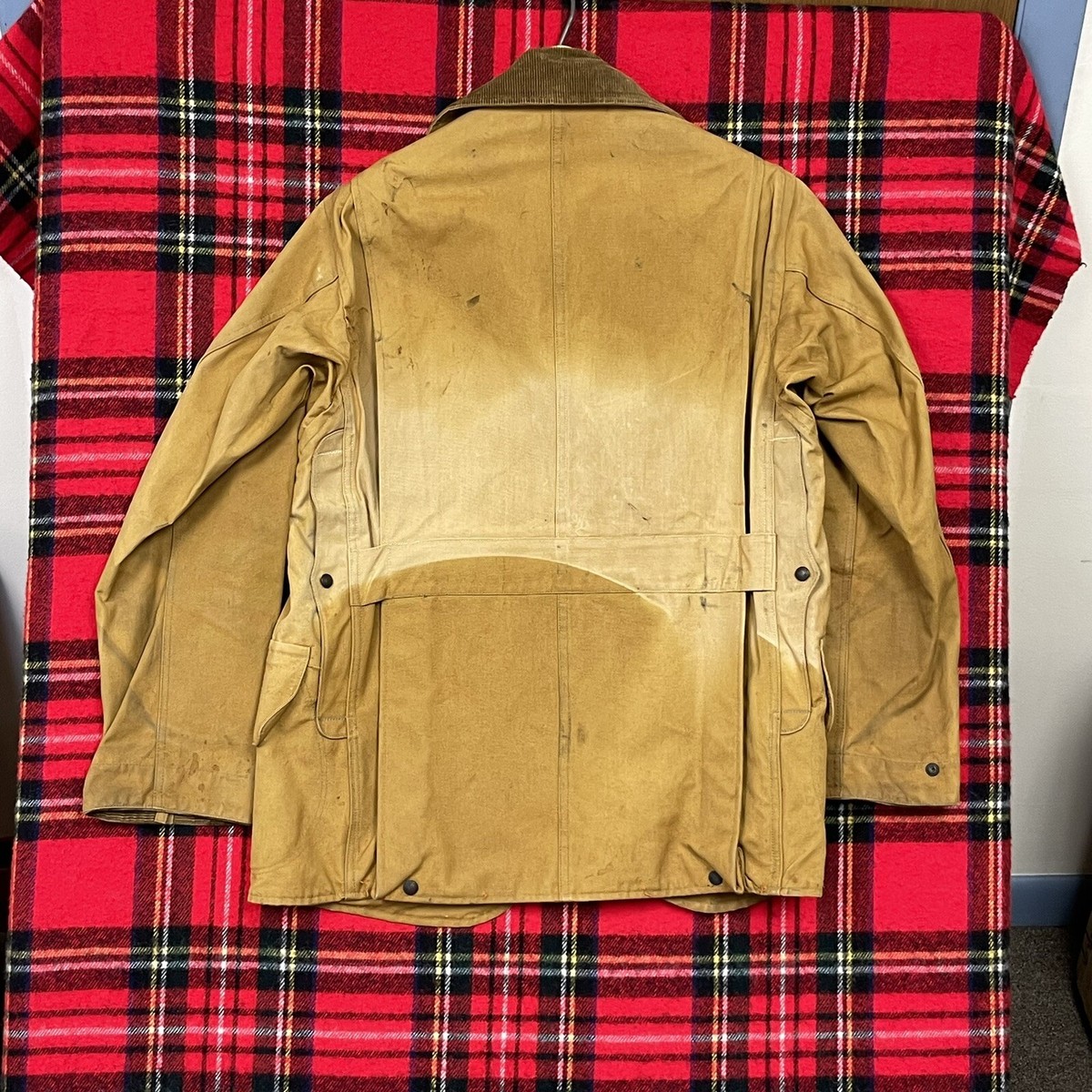 Vintage 30s Duxbak Field Jacket Half Moon Canvas Duck Vintage 30s Duxbak Field Jacket Half Moon Canvas Duck