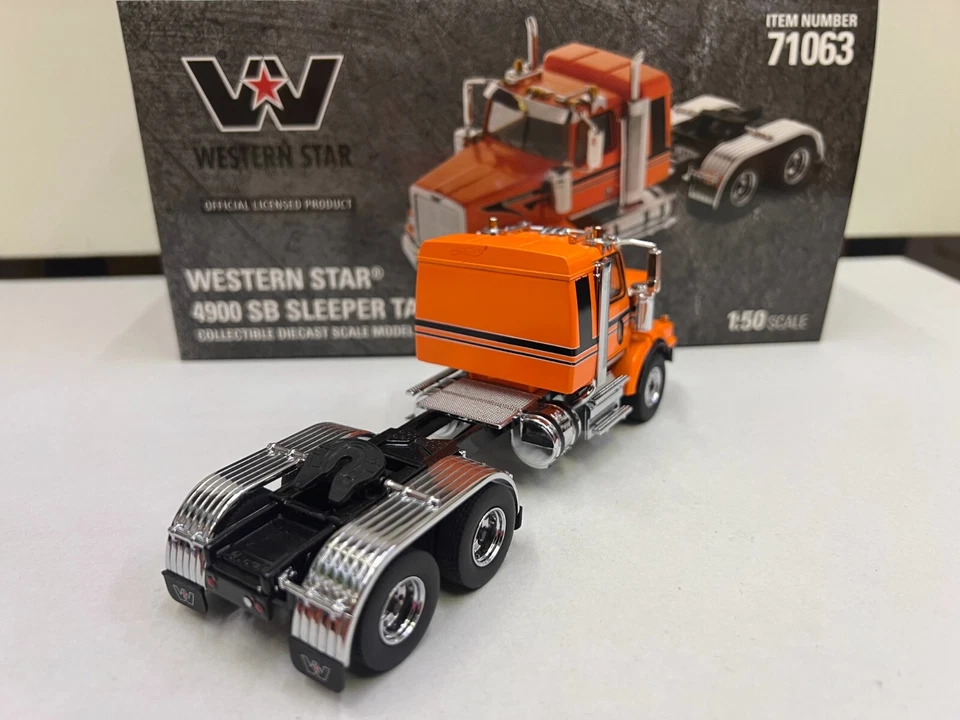 Diecast Masters Western Star 4900 Sb Sleeper Tandem Tractor 1:50 Metal DM71063 - Image 2 of 4