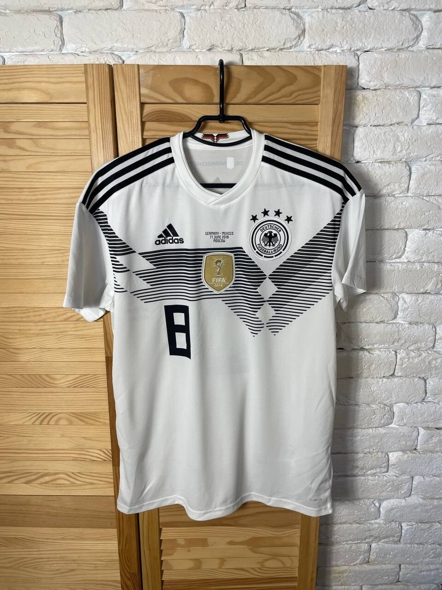 KROOS #8 GERMANY TEAM JERSEY HOME FOOTBALL SOCCER SHIRT 2018