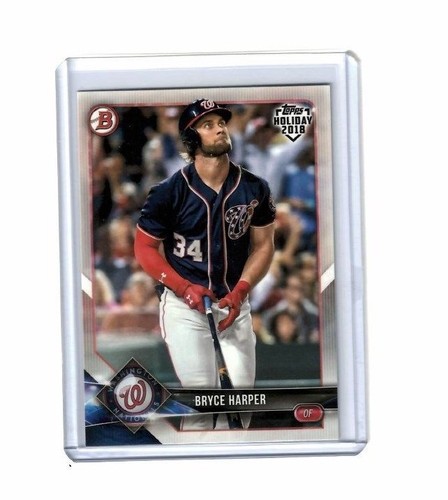 2018 TOPPS HOLIDAY BOWMAN BRYCE HARPER #TH-BH - 第 1/1 張圖片